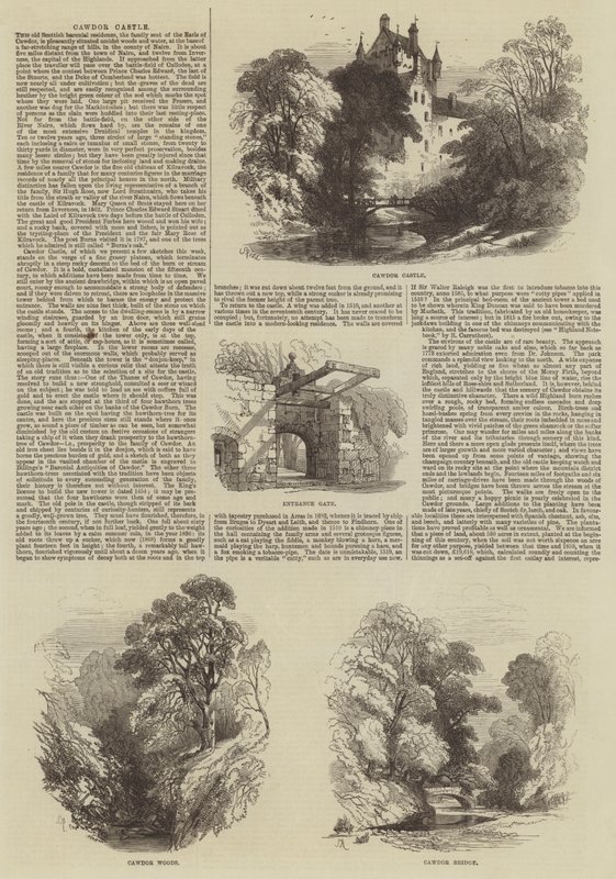 Kasteel Cawdor door Samuel Read