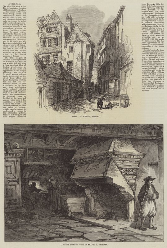 Morlaix door Samuel Read
