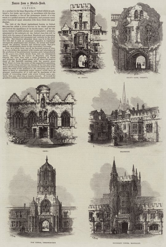 Oxford door Samuel Read