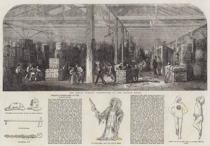 Het Grote Tabakswarenhuis door Samuel Read