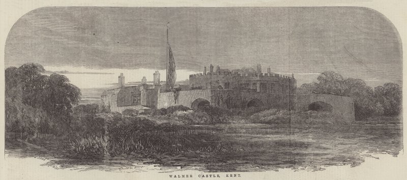 Walmer Castle, Kent door Samuel Read