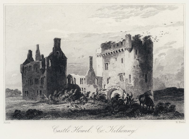 Kasteel Howel, Co Kilkenny door Samuel after Austin
