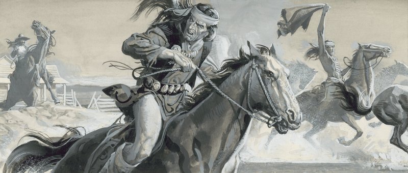 Commodore Perry Owens door Severino Baraldi