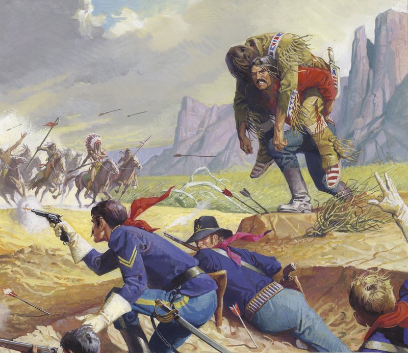De helden van Buffalo Wallow door Severino Baraldi