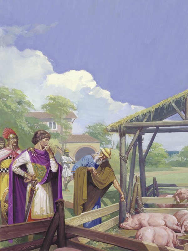 De profetie van de varkens door Severino Baraldi