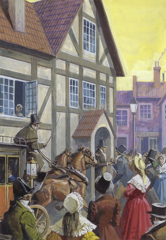 De geest van Cock Lane door Severino Baraldi