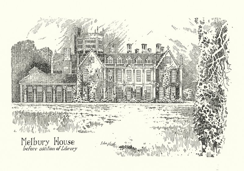 Dorset: Melbury House door Sidney Heath