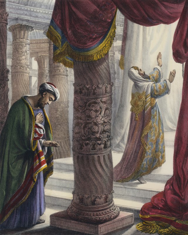 De Farizeeër en de tollenaar door Siegfried Detler Bendixen