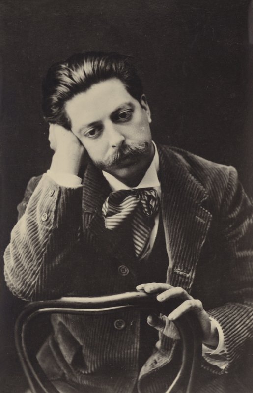Enrique Granados, Spaanse pianist en componist (1867-1916) door Spanish Photographer