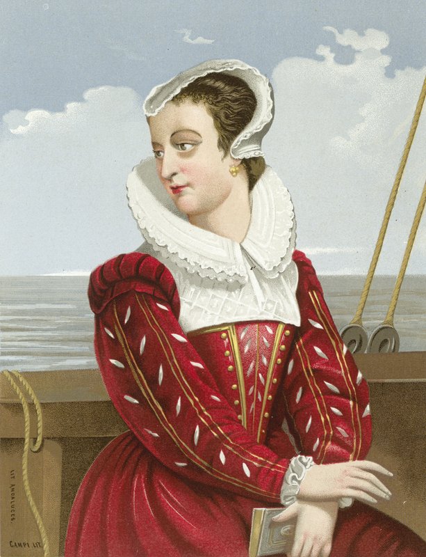 Mary Queen of Scots door Spanish School