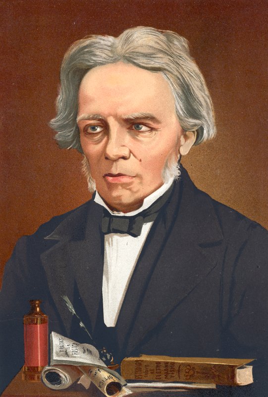 Michael Faraday door Spanish School
