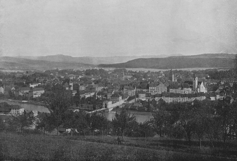 Aarau, Algemeen Uitzicht door Swiss Photographer