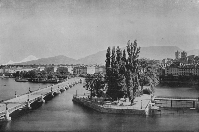 Genève, algemeen uitzicht door Swiss Photographer