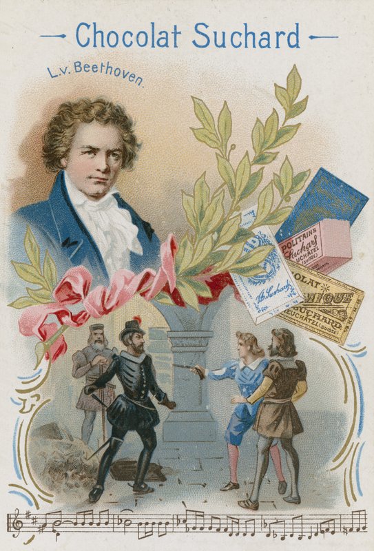 Ludwig van Beethoven, Duitse componist en pianist door Swiss School