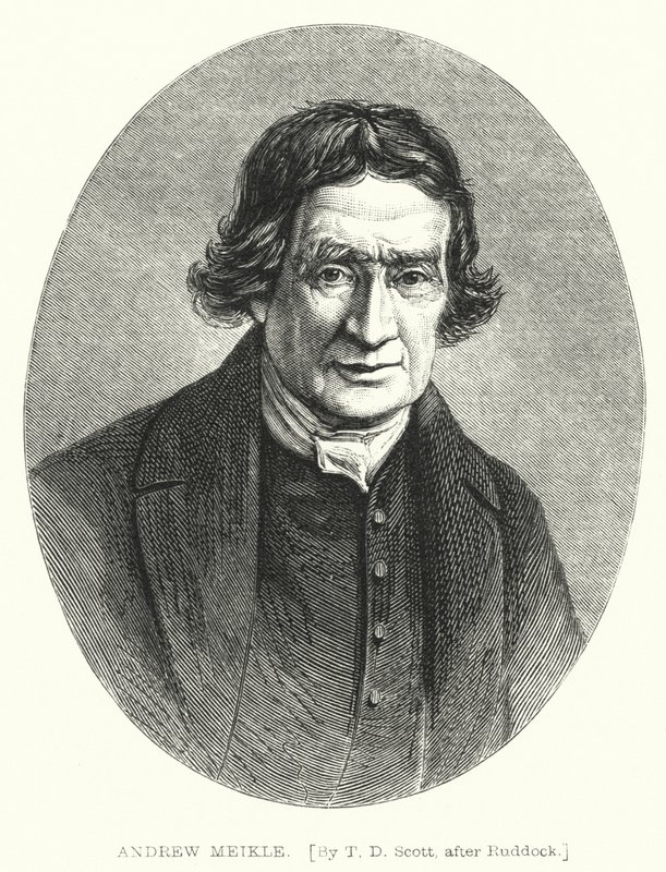 Andrew Meikle (gravure) door T. D. (after) Scott