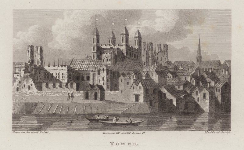 De Tower of London door T. Medland