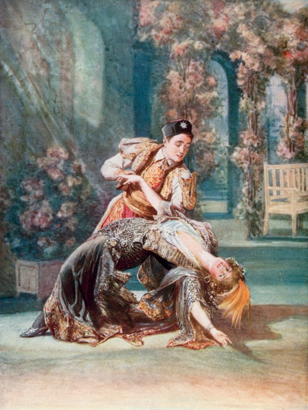 De Vrolijke Weduwe: Danilo en Sonia door Talbot Hughes