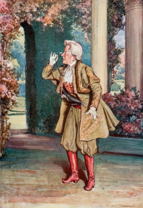 De vrolijke weduwe: Popoff Wat een vleier! door Talbot Hughes
