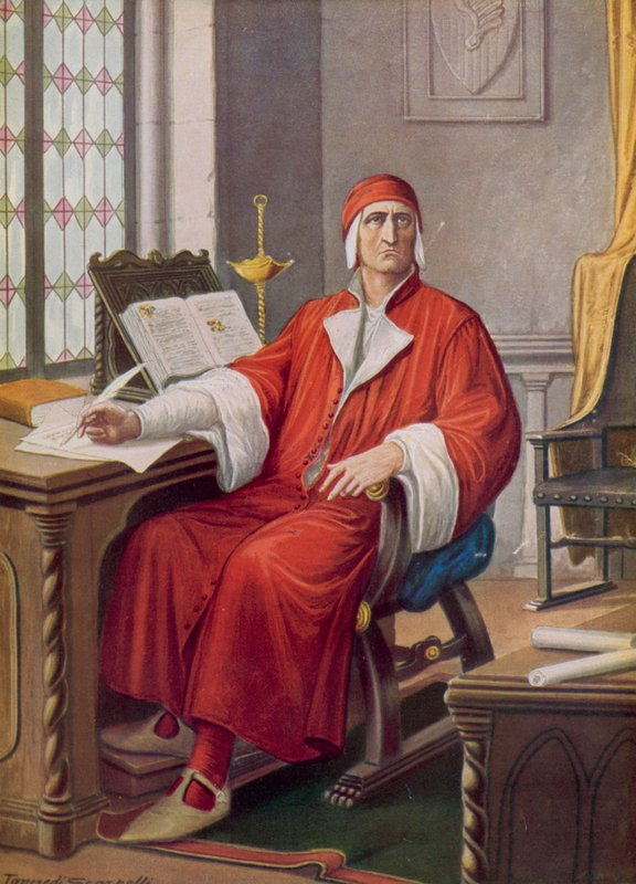 Dante Alighieri door Tancredi Scarpelli