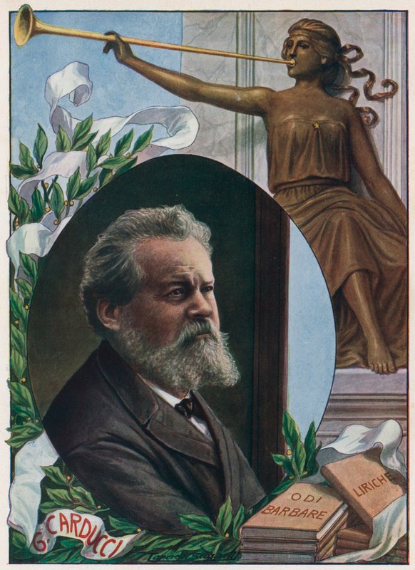 Giosue Carducci door Tancredi Scarpelli