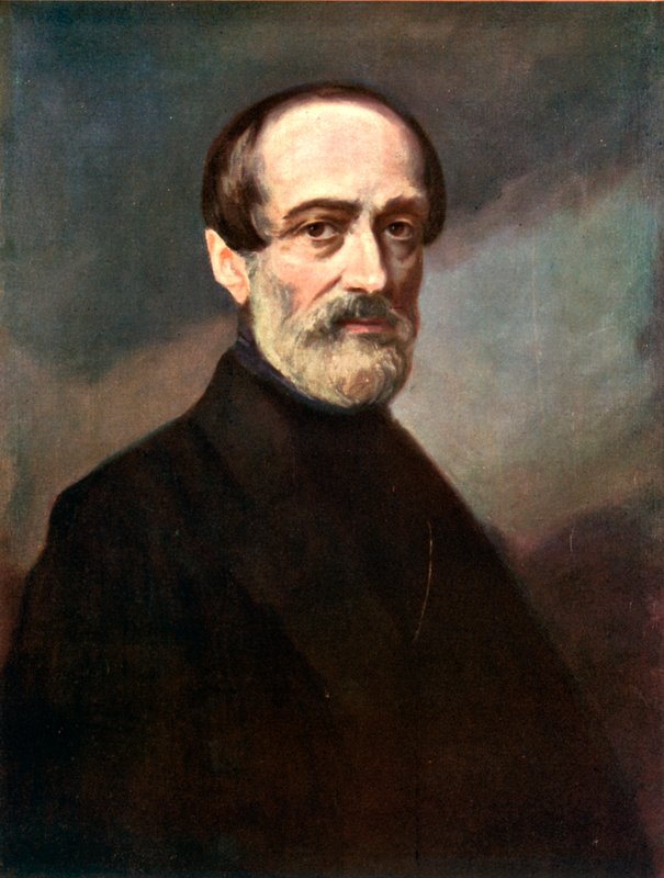 Giuseppe Mazzini door Tancredi Scarpelli