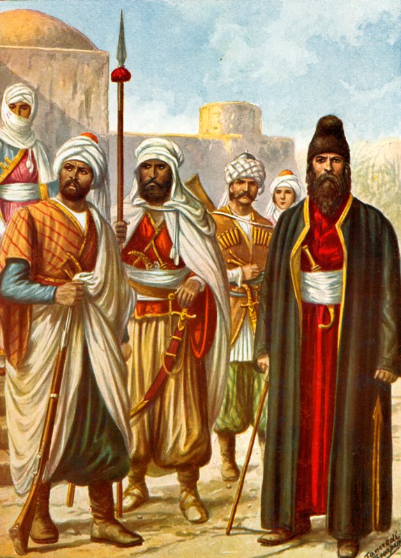 Koerden, Georgiërs en Armeniërs door Tancredi Scarpelli