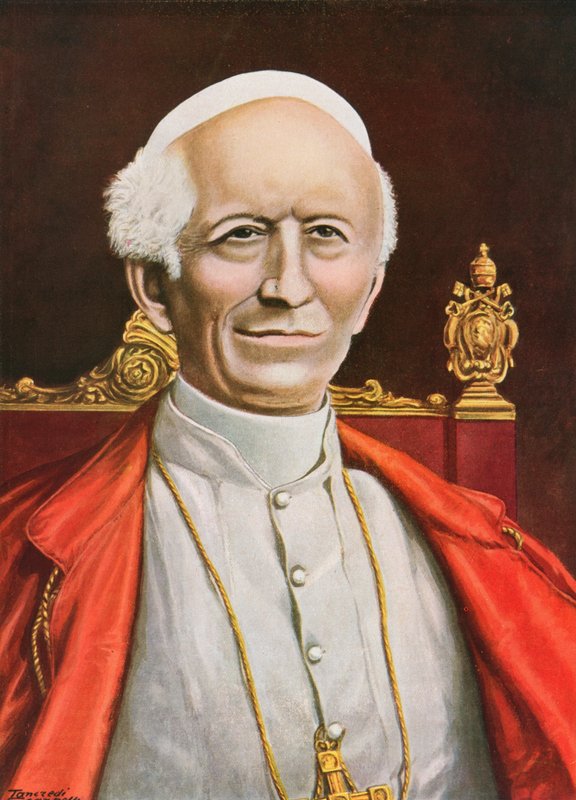 Paus Leo XIII door Tancredi Scarpelli