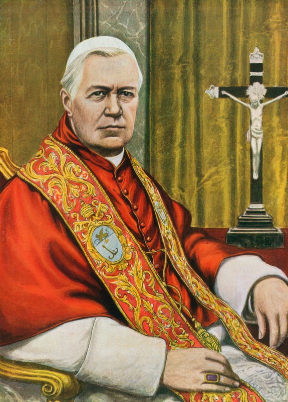 Paus Pius X door Tancredi Scarpelli