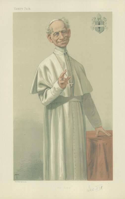 Zijne Heiligheid Paus Leo XIII door Theobald Chartran