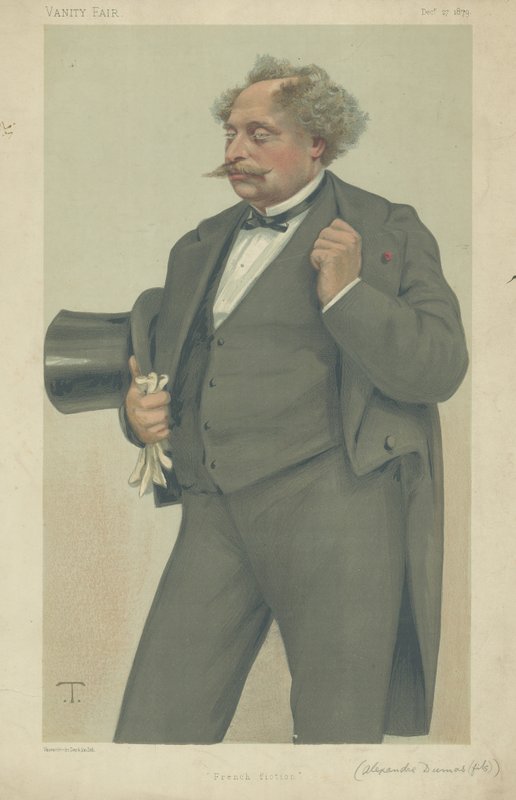 M Alexandre Dumas fils door Theobald Chartran