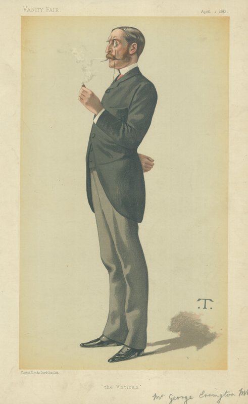 De heer George Errington door Theobald Chartran