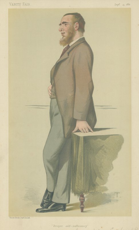 Mr Leonard Courtney door Theobald Chartran