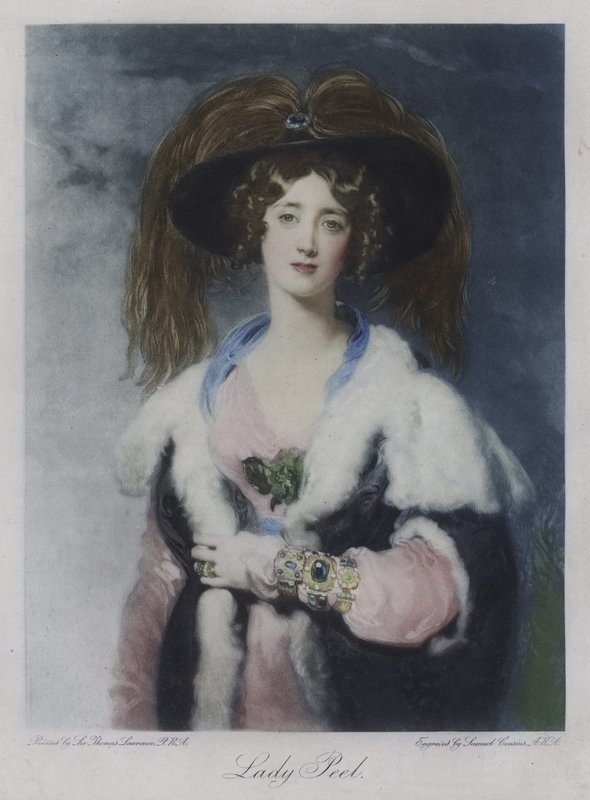 Lady Peel door Thomas Lawrence