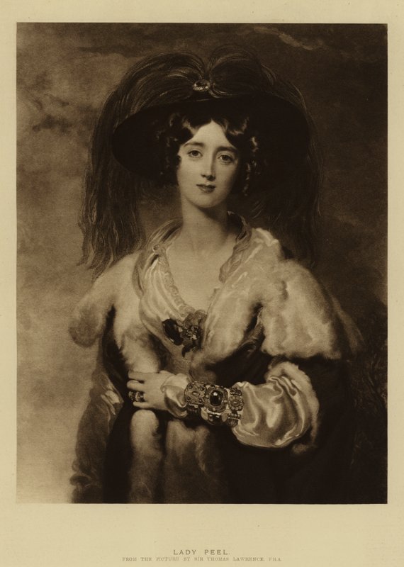 Lady Peel door Thomas Lawrence