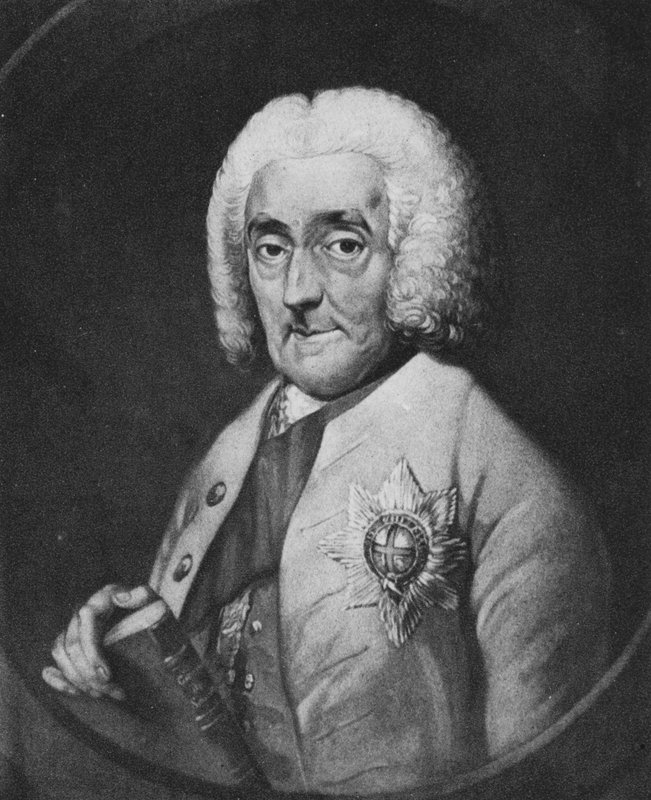 Lord Chesterfield door Thomas (after) Gainsborough