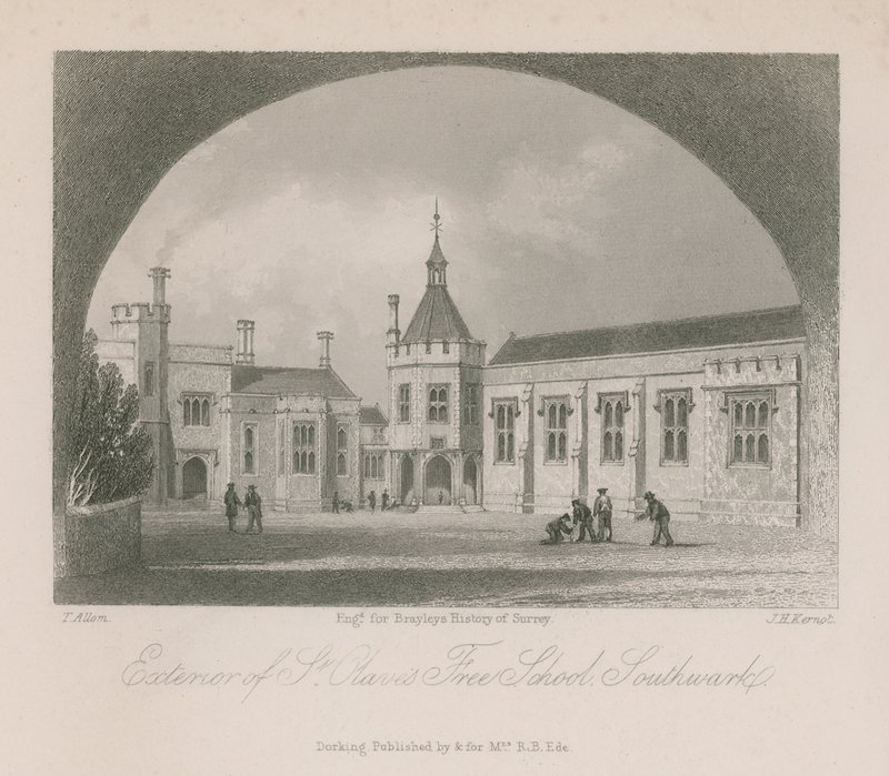Exterieur van St. Olave