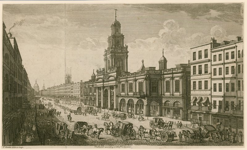 De Koninklijke Beurs, Londen door Thomas Bowles
