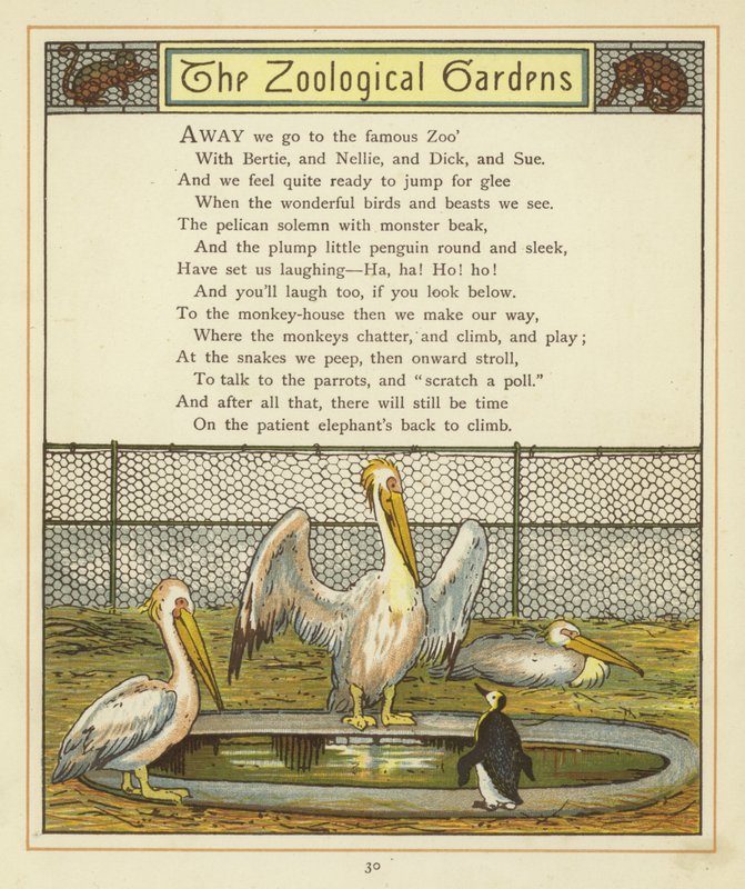 De Dierentuin door Thomas Crane