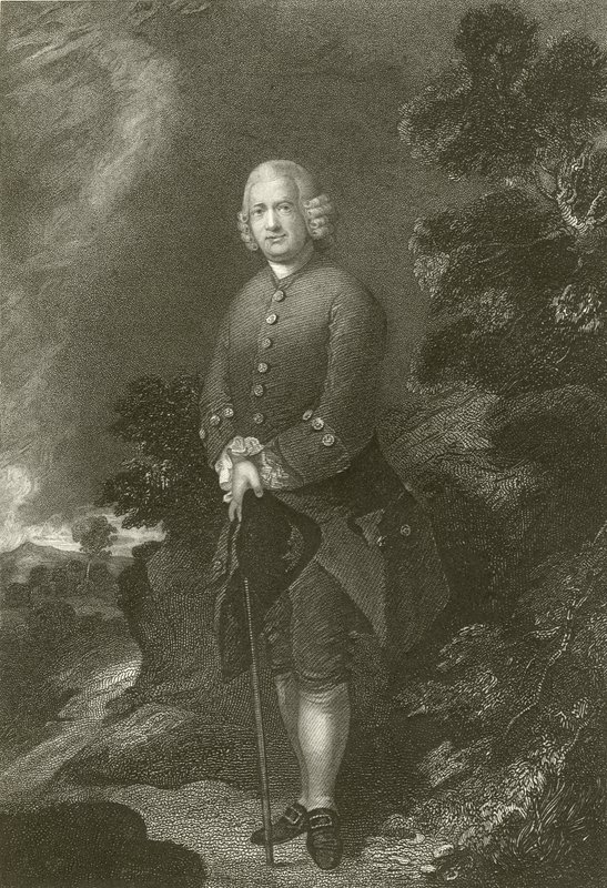 Portret van Ralphe Schomberg door Thomas Gainsborough