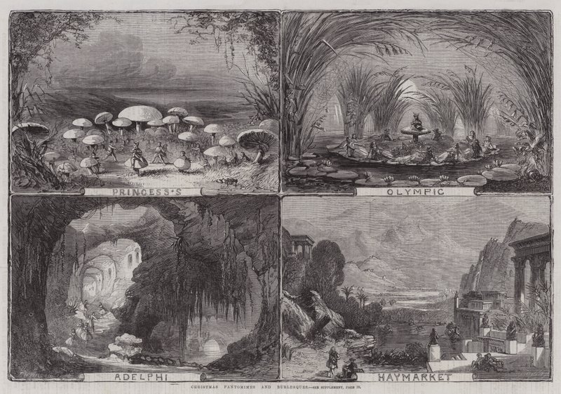 Kerstpantomimes en burlesques door Thomas Harrington Wilson