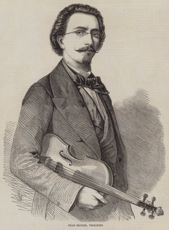 Jean Becker, violist door Thomas Harrington Wilson
