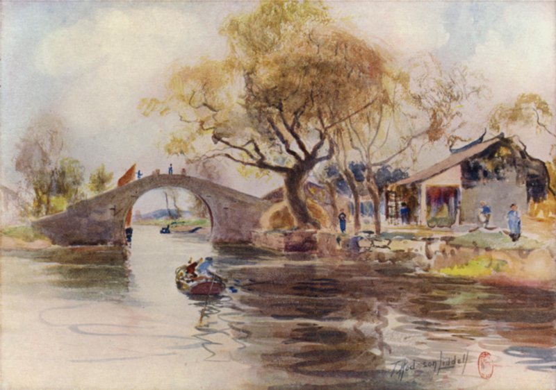 Bij Mutu, boven Soochow door Thomas Hodgson Liddell