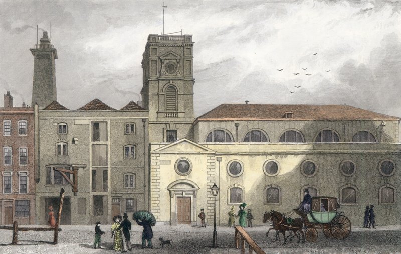 St Olave, Tooley Street, Londen door Thomas Hosmer Shepherd