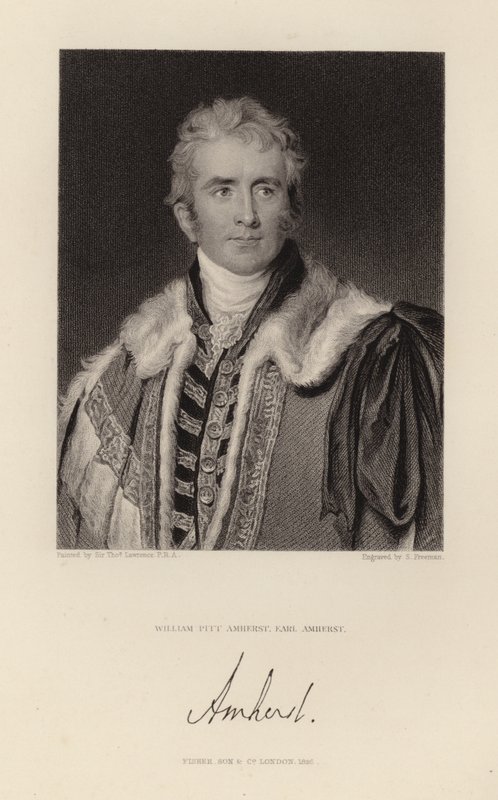 Earl Amherst door Thomas Lawrence