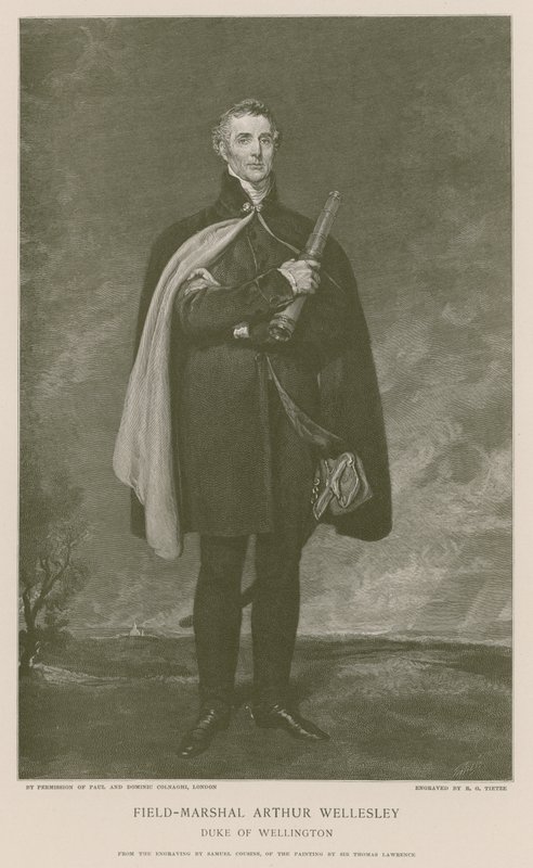Veldmaarschalk Arthur Wellesley door Thomas Lawrence
