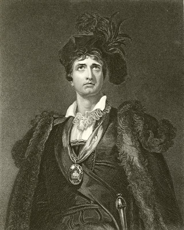 Kemble in de rol van Hamlet door Thomas Lawrence