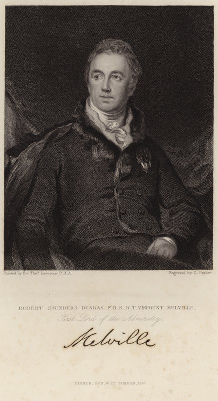 Portret van Robert Saunders-Dundas door Thomas Lawrence