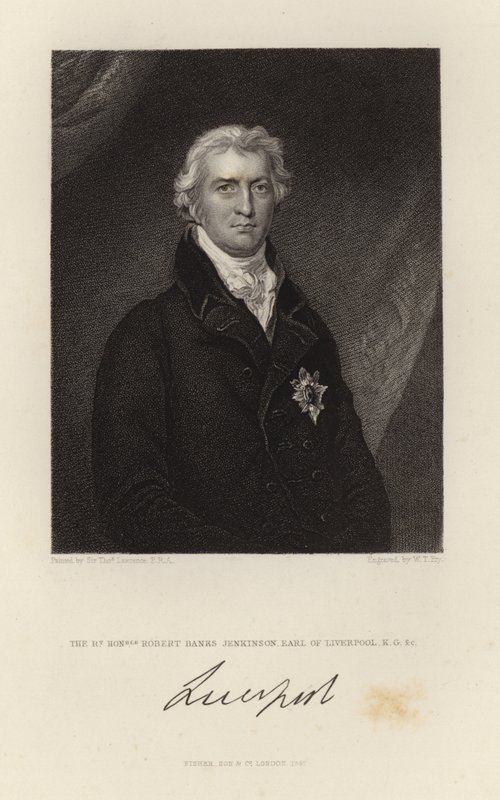 Robert Banks Jenkinson door Thomas Lawrence