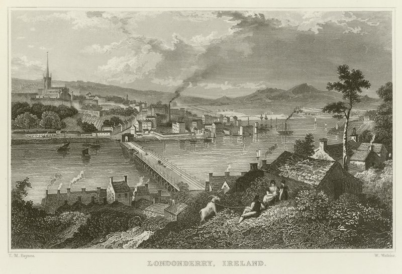 Londonderry door Thomas Mann Baynes