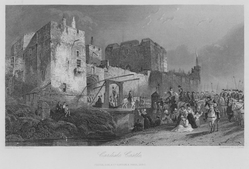 Kasteel van Carlisle door Thomas Miles II Richardson